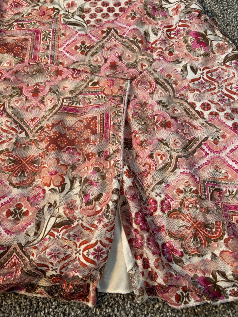 Super Cute Strapless Boho Mini Dress by Altar’d State Small - Picture 3 of 11